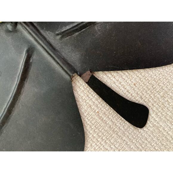 NWT Pair Bliss Studio Sconce Davide Black Monstera Leaf Wall Candle Holders - Picture 14 of 15